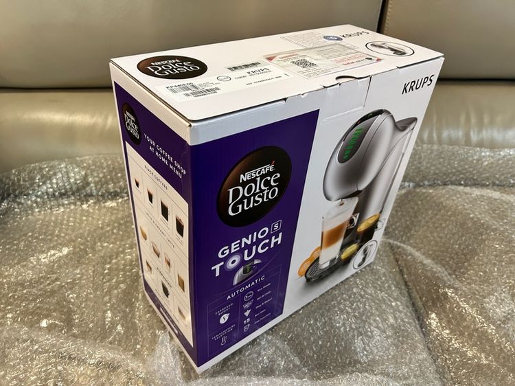 ของใหม่ เครื่องชงกาแฟ Capsule ยี่ห้อ Nescafe Dolce Gusto รุ่นTop Genio S Touch EP440E66 เครื่องชงกาแฟ Cup ใหญ่  รูปที่ 2