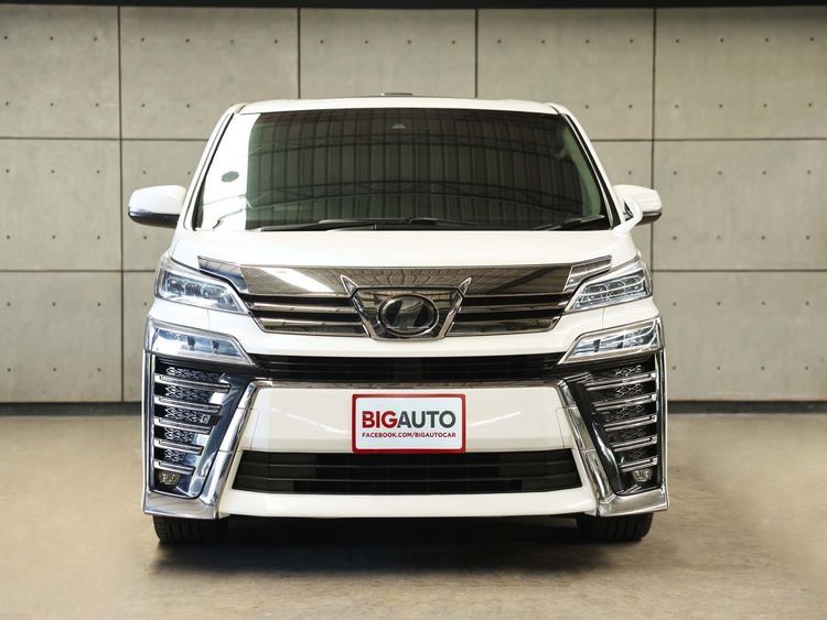 Toyota Vellfire 2019 2.5 Z G Edition Van เบนซิน ไม่ติดแก๊ส เกียร์อัตโนมัติ ขาว รูปที่ 3