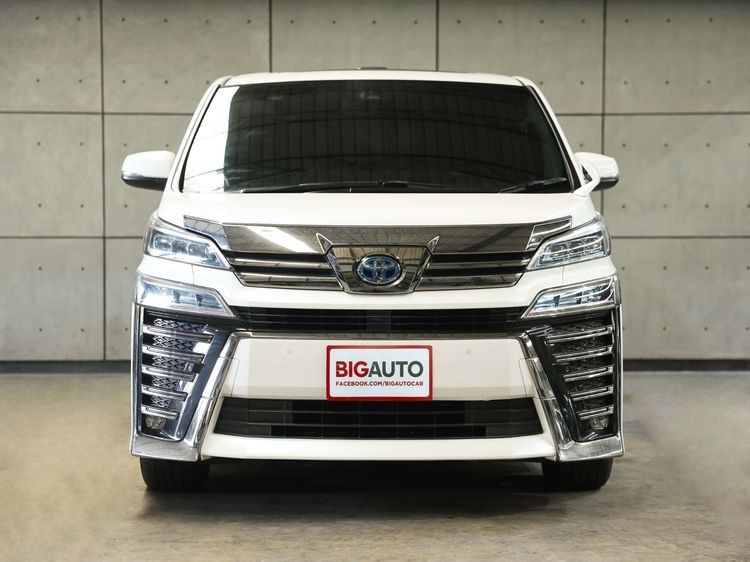 Toyota Vellfire 2021 2.5 Hybrid ZR G Edition E-Four 4WD Van ไฮบริด ไม่ติดแก๊ส เกียร์อัตโนมัติ ขาว รูปที่ 3