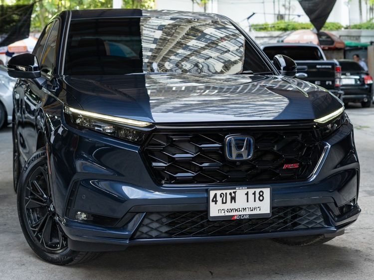 Honda CR-V 2023 2.0 eHEV RS 4WD Utility-car ไฮบริด ไม่ติดแก๊ส เกียร์อัตโนมัติ น้ำเงิน รูปที่ 3