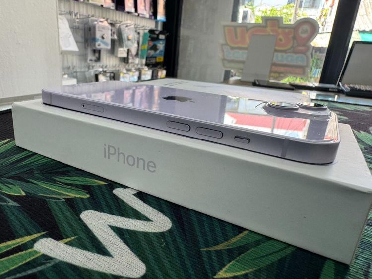 iPhone 14 Plus 128GB แท้ๆ สีม่วง มีกล่อง สภาพสวยไร้รอย ใส่ได้ทุกซิม ไม่ติดไอคราวรีเซ็ตได้ ใช้งานปกติทุกฟังชั่น รูปที่ 2