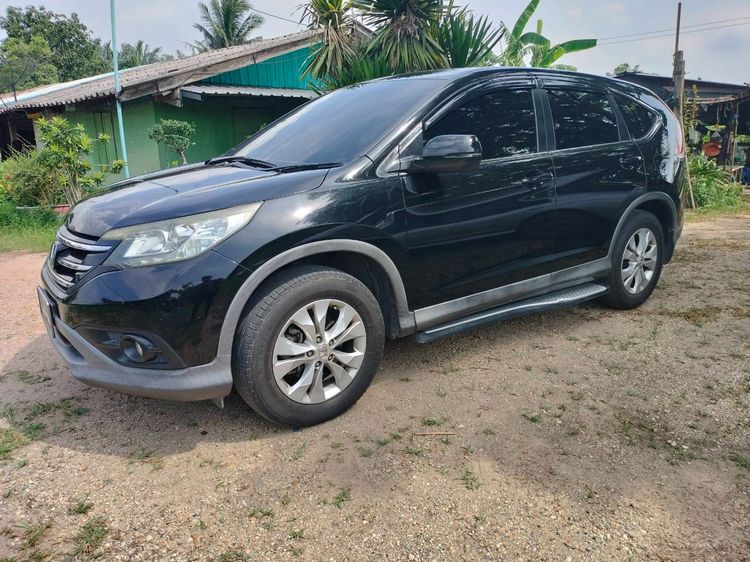 Honda CR-V 2013 2.0 E 4WD Utility-car เบนซิน ไม่ติดแก๊ส เกียร์อัตโนมัติ ดำ