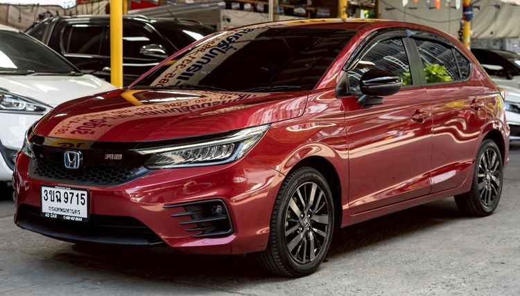 รถ Honda City 1.5 e:HEV RS สี แดง
