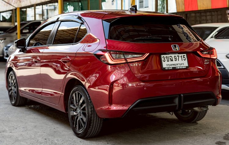 Honda City 2022 1.5 e:HEV RS Sedan ไฮบริด ไม่ติดแก๊ส เกียร์อัตโนมัติ แดง รูปที่ 4