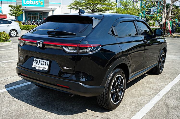 Honda HR-V 2022 1.5 e:HEV E Utility-car ไฮบริด เกียร์อัตโนมัติ ดำ รูปที่ 3