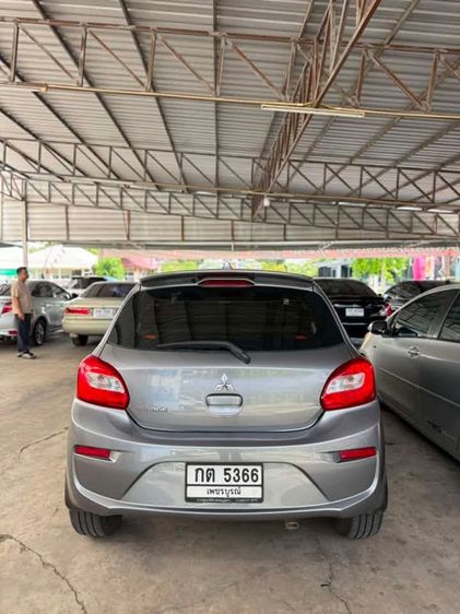 Mitsubishi Mirage 2016 1.2 GLX Sedan เบนซิน ไม่ติดแก๊ส เกียร์ธรรมดา เทา รูปที่ 4
