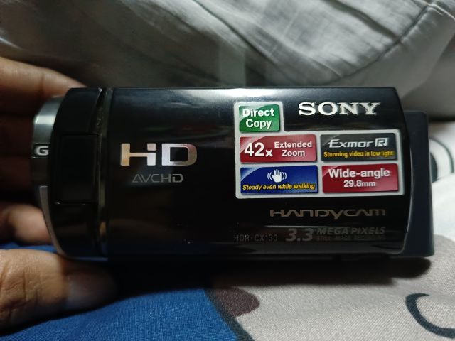 กล้องวีดีโอ sony handycam