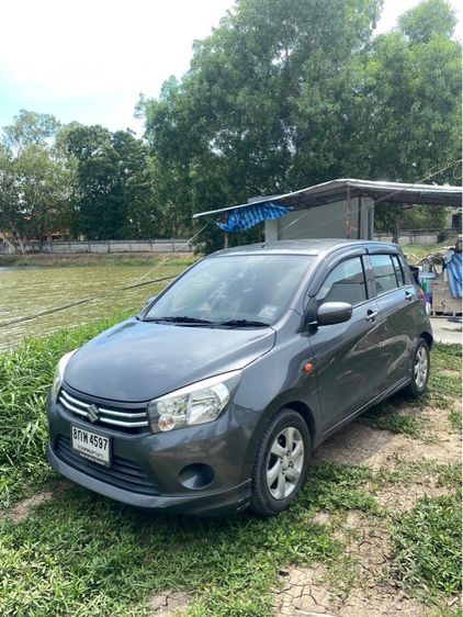 Suzuki Celerio 2018 1.0 GX Utility-car เบนซิน ไม่ติดแก๊ส เกียร์อัตโนมัติ ดำ รูปที่ 2