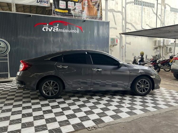 Honda Civic 2019 1.8 EL i-VTEC Sedan เบนซิน ไม่ติดแก๊ส เกียร์อัตโนมัติ เทา รูปที่ 4