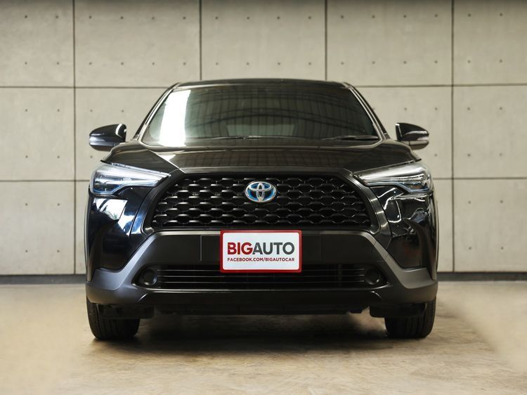 Toyota Corolla Cross 2021 1.8 Hybrid Smart Utility-car ไฮบริด ไม่ติดแก๊ส เกียร์อัตโนมัติ ดำ รูปที่ 3