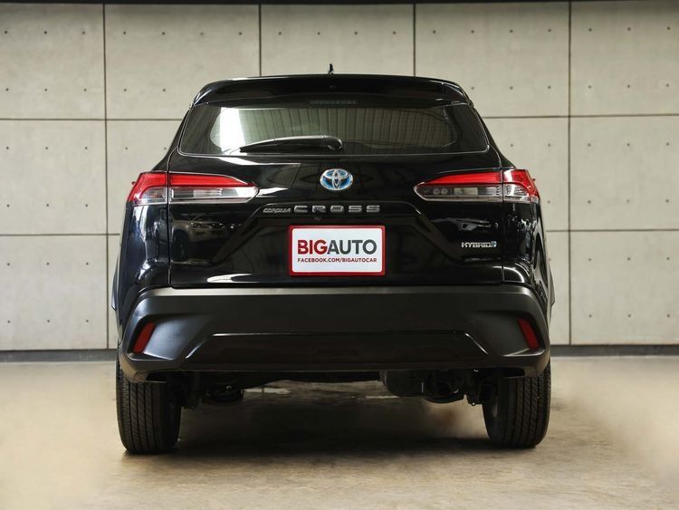 Toyota Corolla Cross 2021 1.8 Hybrid Smart Utility-car ไฮบริด ไม่ติดแก๊ส เกียร์อัตโนมัติ ดำ รูปที่ 4