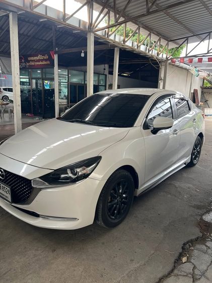 Mazda Mazda 2 2020 1.3 Sedan เบนซิน ไม่ติดแก๊ส เกียร์อัตโนมัติ ขาว รูปที่ 3