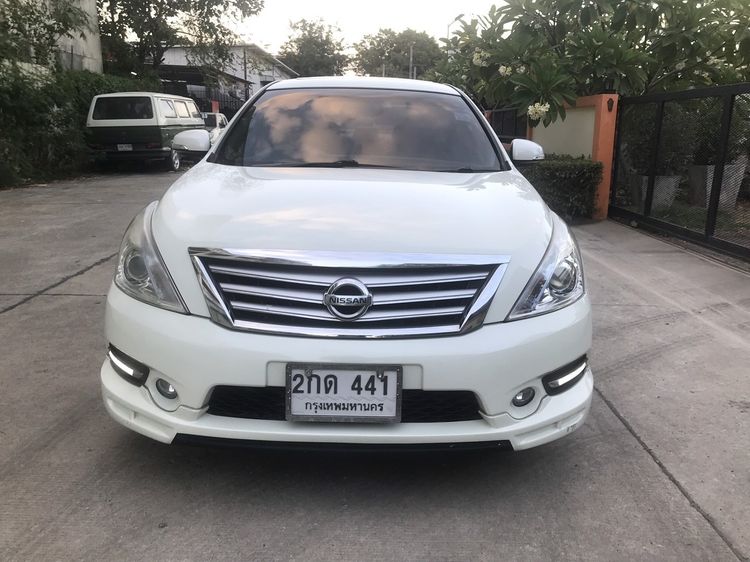 Nissan Teana 2012 2.5 XV Sedan เบนซิน ไม่ติดแก๊ส เกียร์อัตโนมัติ ขาว รูปที่ 2