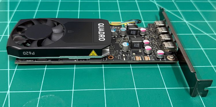 การ์ดจอ NVIDIA Quadro P620 2GB GDDR5 Low Profile รูปที่ 2