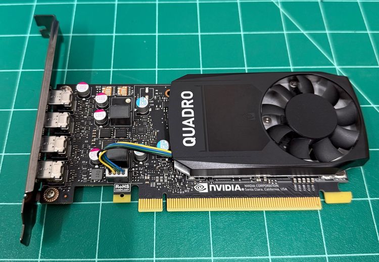 ที่เก็บข้อมูลและเมมโมรี่การ์ด การ์ดจอ NVIDIA Quadro P620 2GB GDDR5 Low Profile