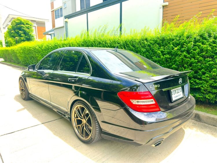 Mercedes-Benz C-Class 2012 C180 AMG Sedan เบนซิน เกียร์อัตโนมัติ ดำ รูปที่ 2