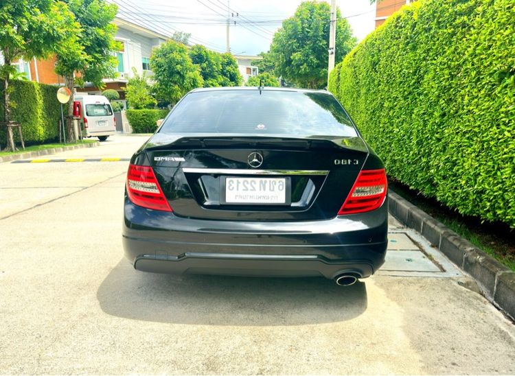 Mercedes-Benz C-Class 2012 C180 AMG Sedan เบนซิน เกียร์อัตโนมัติ ดำ รูปที่ 3