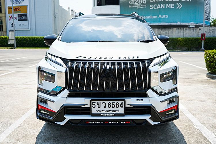 Mitsubishi Xpander Cross 2024 1.6 HEV Utility-car ไฮบริด เกียร์อัตโนมัติ ขาว รูปที่ 2