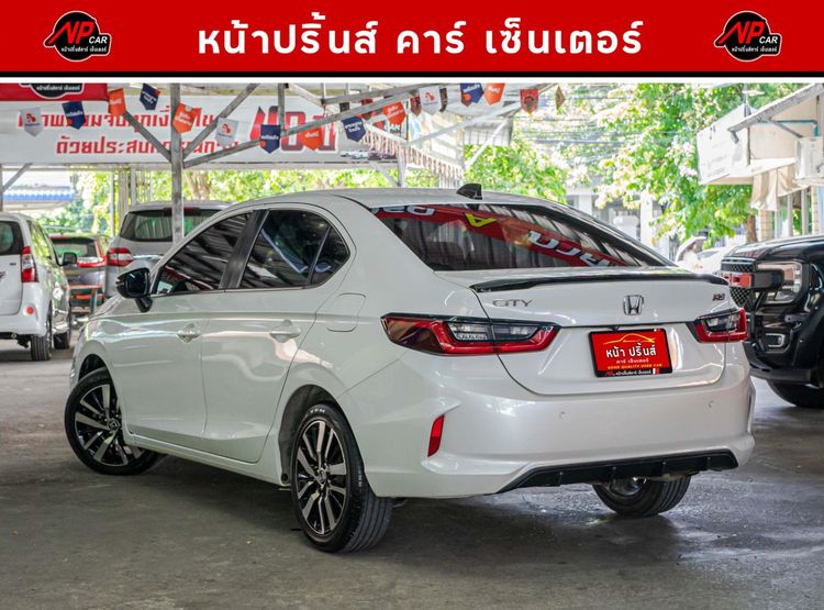 Honda City 2020 1.0 RS Sedan เบนซิน ไม่ติดแก๊ส เกียร์อัตโนมัติ ขาว รูปที่ 4