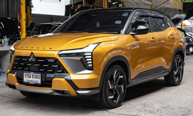 Mitsubishi X-FORCE 2025 1.6 HEV Utility-car ไฮบริด ไม่ติดแก๊ส เกียร์อัตโนมัติ เหลือง รูปที่ 2