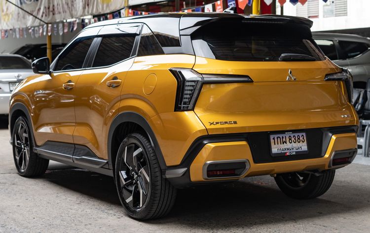 Mitsubishi X-FORCE 2025 1.6 HEV Utility-car ไฮบริด ไม่ติดแก๊ส เกียร์อัตโนมัติ เหลือง รูปที่ 3