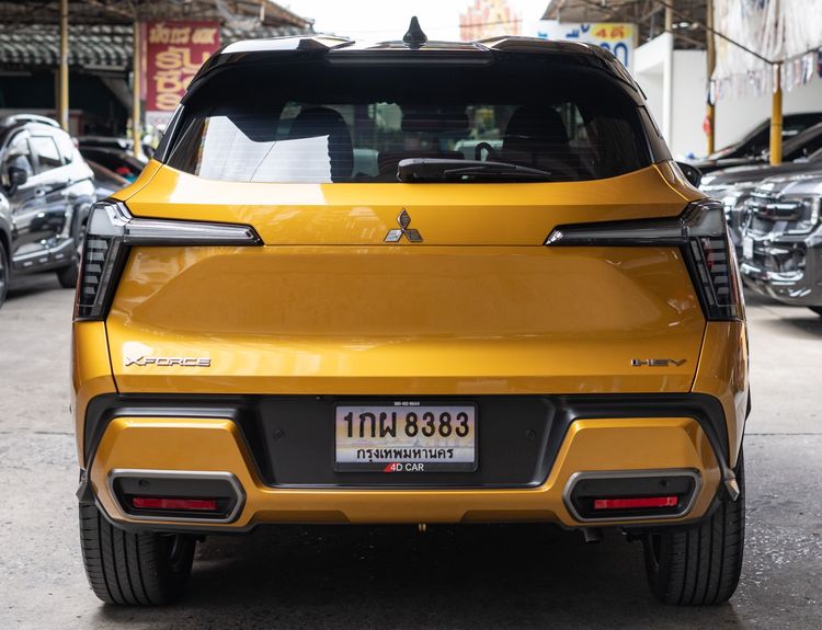 Mitsubishi X-FORCE 2025 1.6 HEV Utility-car ไฮบริด ไม่ติดแก๊ส เกียร์อัตโนมัติ เหลือง รูปที่ 4