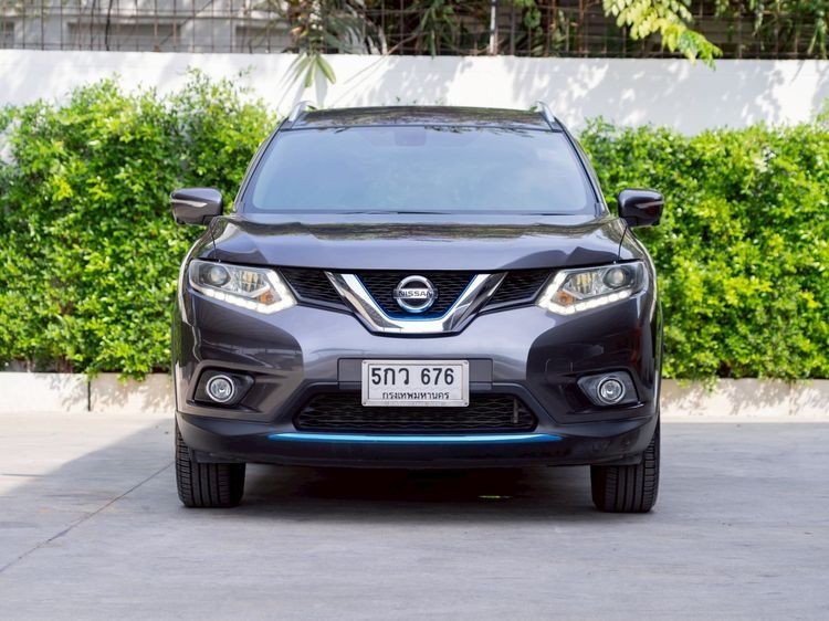Nissan X-Trail 2016 2.0 V Hybrid 4WD Utility-car ไฮบริด ไม่ติดแก๊ส เกียร์อัตโนมัติ เทา รูปที่ 2