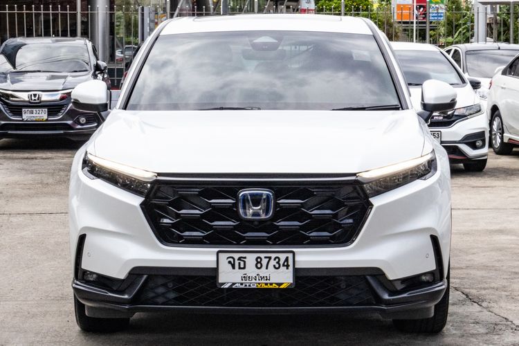 Honda CR-V 2024 2.0 eHEV ES Utility-car ไฮบริด ไม่ติดแก๊ส เกียร์อัตโนมัติ ขาว รูปที่ 2