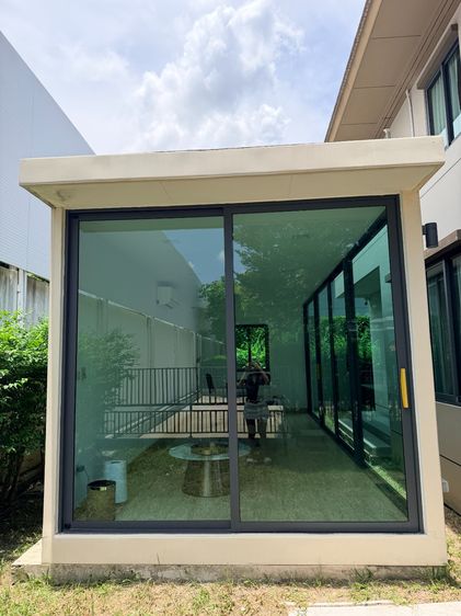 ขาย Modular House ขนาด 3 × 7.5 เมตร พร้อมแอร์ อายุใช้งาน 4 ปี ใช้งานน้อย เหมือนใหม่
