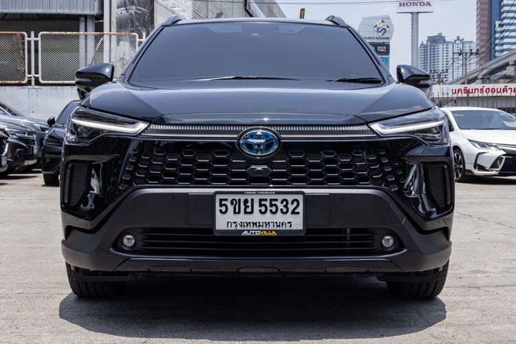 Toyota Corolla Cross 2024 1.8 HEV Premium Luxury Utility-car ไฮบริด ไม่ติดแก๊ส เกียร์อัตโนมัติ ดำ รูปที่ 2