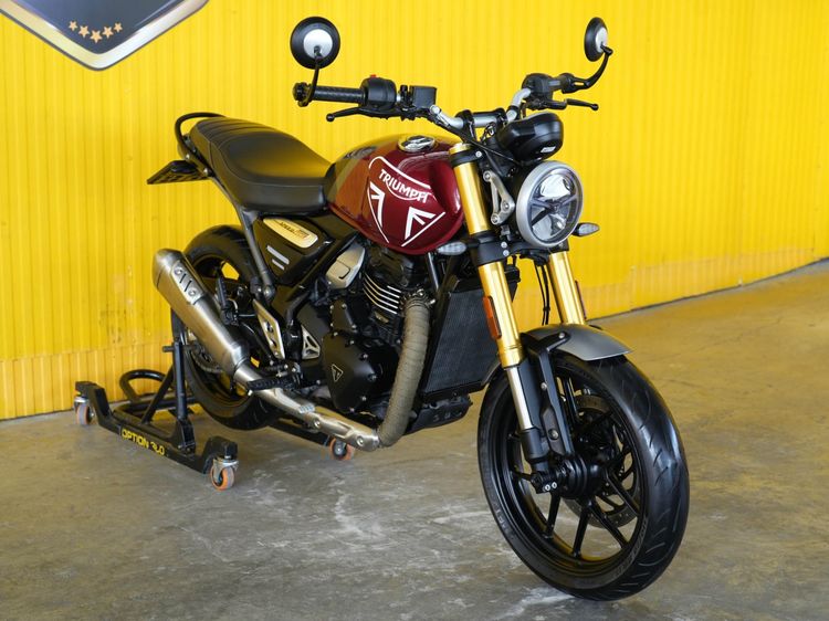 New Triumph Speed 400 จดปี 2025 ดาวห์เริ่มต้นที่ 35,130 บ. รูปที่ 11