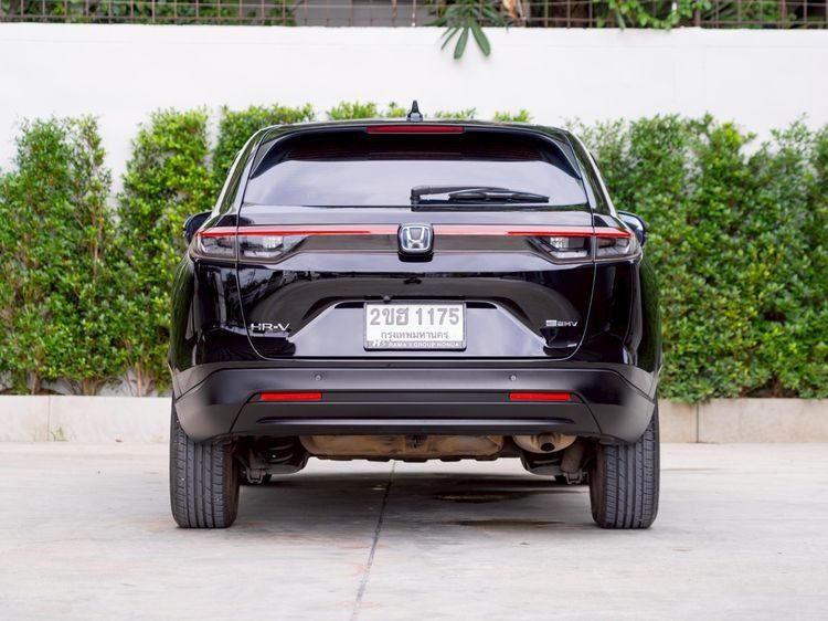 Honda HR-V 2022 1.5 e:HEV E Utility-car ไฮบริด ไม่ติดแก๊ส เกียร์อัตโนมัติ ดำ รูปที่ 4