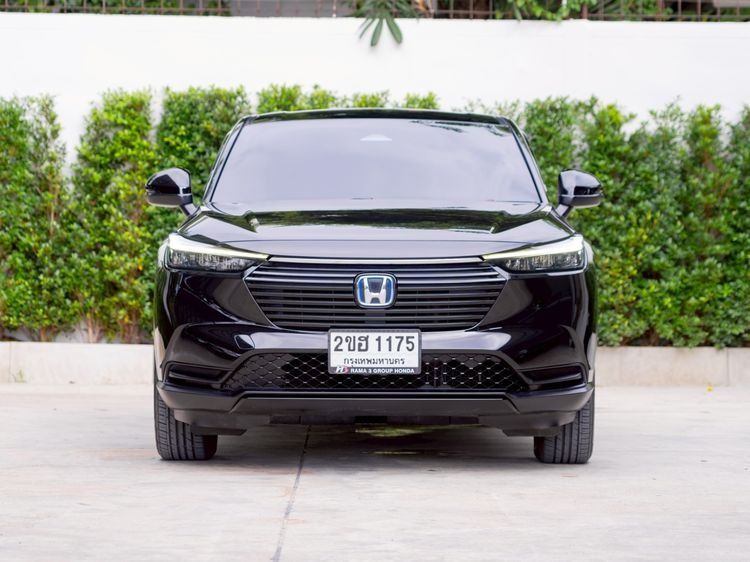 Honda HR-V 2022 1.5 e:HEV E Utility-car ไฮบริด ไม่ติดแก๊ส เกียร์อัตโนมัติ ดำ รูปที่ 3