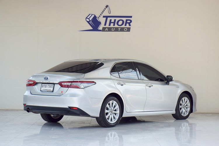 Toyota Camry 2019 2.5 Hybrid Sedan ไฮบริด เกียร์อัตโนมัติ เทา รูปที่ 3