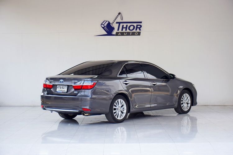 Toyota Camry 2015 2.5 Hybrid Premium Sedan ไฮบริด เกียร์อัตโนมัติ เทา รูปที่ 4
