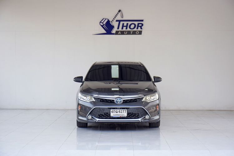 Toyota Camry 2015 2.5 Hybrid Premium Sedan ไฮบริด เกียร์อัตโนมัติ เทา รูปที่ 2