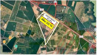 ขายด่วน ที่ดินทำเลทอง 300 ไร่ ติดถนน 4 เลน สาย 3574 อ.ปลวกแดง ระยอง  ผังเมืองสีเหลืองลาย ใกล้เขตนิคมอุตสาหกรรมและท่าเรือแหลมฉบัง