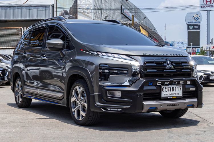 Mitsubishi Xpander Cross 2025 1.6 HEV Utility-car ไฮบริด ไม่ติดแก๊ส เกียร์อัตโนมัติ เทา รูปที่ 4