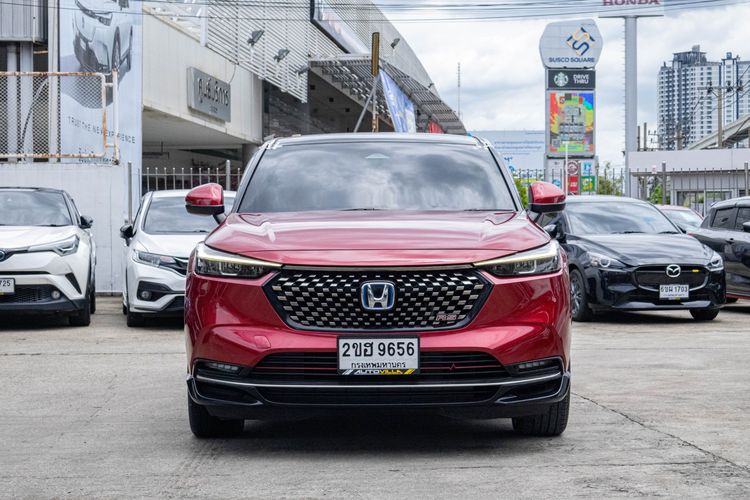 Honda HR-V 2022 1.5 e:HEV RS Utility-car ไฮบริด ไม่ติดแก๊ส เกียร์อัตโนมัติ แดง รูปที่ 2