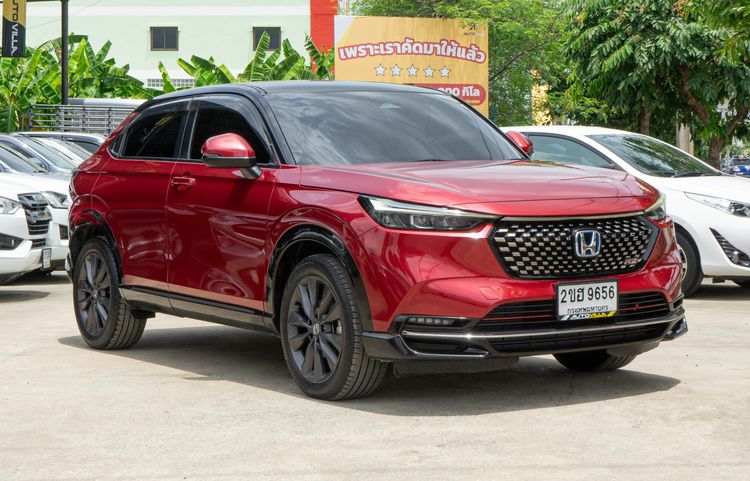Honda HR-V 2022 1.5 e:HEV RS Utility-car ไฮบริด ไม่ติดแก๊ส เกียร์อัตโนมัติ แดง รูปที่ 3