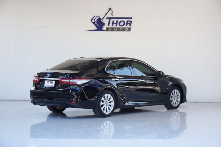 Toyota Camry 2020 2.5 Hybrid Premium Sedan ไฮบริด เกียร์อัตโนมัติ ดำ รูปที่ 3