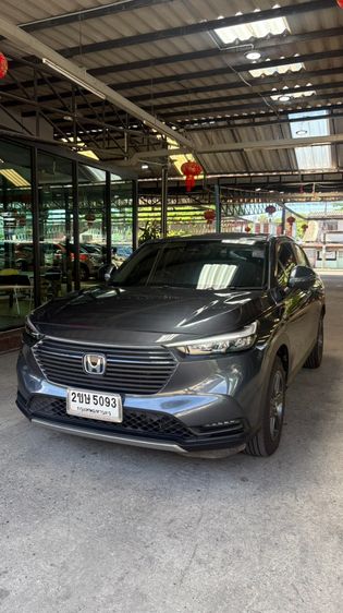 Honda HR-V 2022 1.5 EL e:HEV Utility-car ไฮบริด ไม่ติดแก๊ส เกียร์อัตโนมัติ เทา