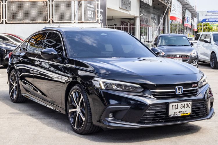 Honda Civic 2024 2.0 eHEV RS Sedan ไฮบริด ไม่ติดแก๊ส เกียร์อัตโนมัติ ดำ รูปที่ 4