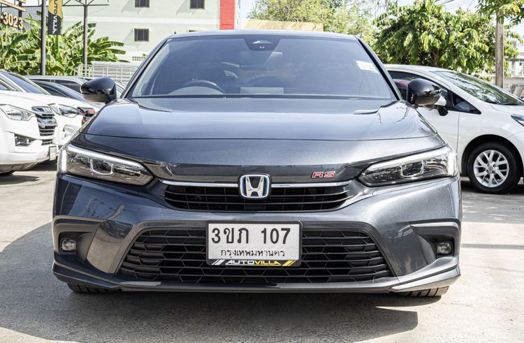 Honda Civic 2022 2.0 eHEV RS Sedan ไฮบริด ไม่ติดแก๊ส เกียร์อัตโนมัติ เทา รูปที่ 3