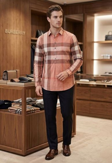 อื่นๆ อื่นๆ แขนยาว เสื้อเชิ้ต อื่นๆ burberry