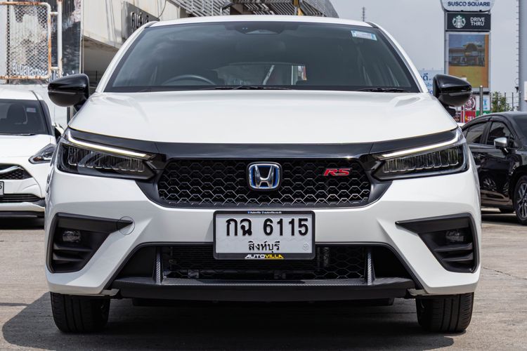 Honda City 2024 1.5 e:HEV RS Sedan ไฮบริด ไม่ติดแก๊ส เกียร์อัตโนมัติ ขาว รูปที่ 2