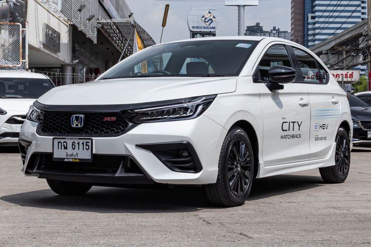 รถ Honda City 1.5 e:HEV RS สี ขาว