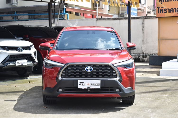 Toyota Corolla Cross 2020 1.8 Hybrid Premium Utility-car ไฮบริด ไม่ติดแก๊ส เกียร์อัตโนมัติ ส้ม รูปที่ 3