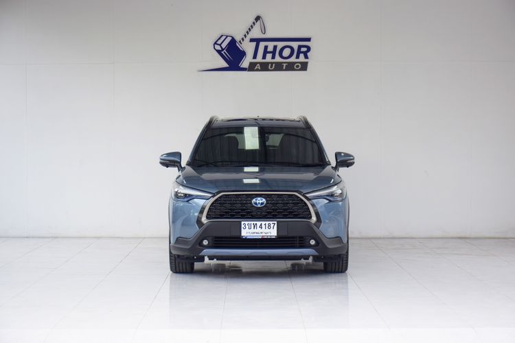 Toyota Corolla Cross 2022 1.8 Hybrid Premium Safety Utility-car ไฮบริด เกียร์อัตโนมัติ เทา รูปที่ 2