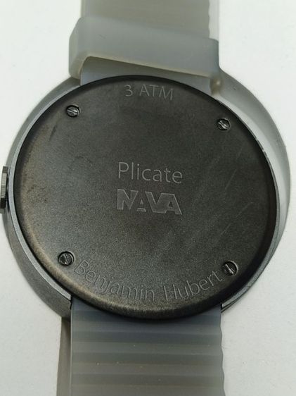 นาฬิกา NAVA Design รุ่น Plicate (Grey)  ดีไซน์โดย Benjamin Hubert อุปกรณ์ครบกล่อง รูปที่ 2